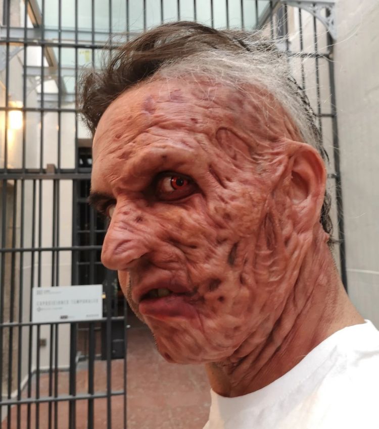 Hombre Cara Quemada Hombre Cara Quemada